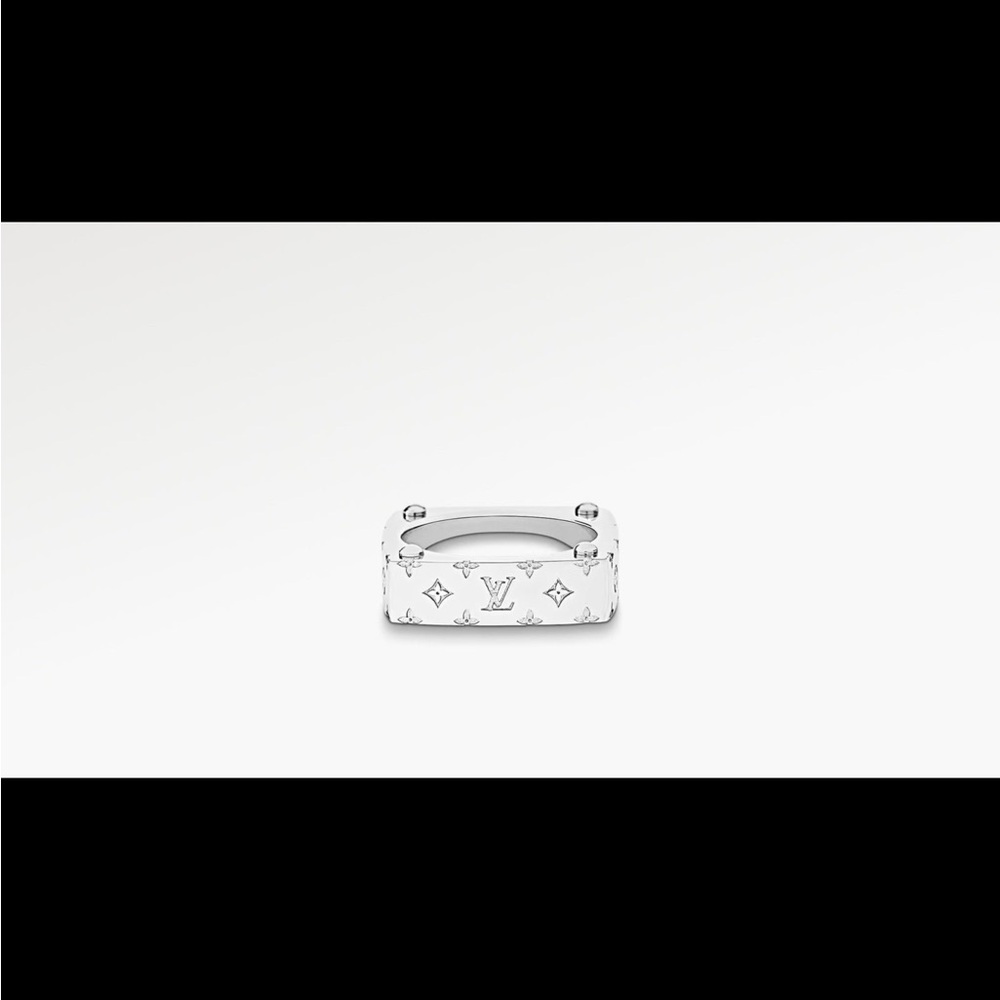 Louis Vuitton Silver Monogrammed Accessory